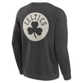 thumbnail image 3 of Men's Fanatics Gray Boston Celtics Elements Future Ground Lettering Pullover Sweatshirt, 3 of 3