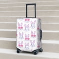 thumbnail image 3 of Wukai Heart Rabbit Elastic Luggage Cover: Personalized Protection for Your Suitcase - Fits 19~29-inch, Washable & Durable Travel Companion-X-Large, 3 of 8