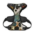thumbnail image 3 of Bingfone Abstract Dalmatian Art No Pull Dog Vest Harness for Small Medium Large Dogs Strap for Puppy Walking,Training,Dog Harness-X-Large, 3 of 7
