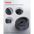 thumbnail image 3 of MHSIOAP-Mag- Safe Charger Stand for 25W/15W MagSafe Charger Heavy-Duty Premium Metal Holder Base Desktop Tablet Mount for iPhone 17/16 Pro /16/15 Pro/15/14/13/12 -Grey, 3 of 3
