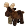 thumbnail image 2 of Aurora - Medium Brown Eco Nation - 9" Moose - Responsibly Made Stuffed Animal, 2 of 6