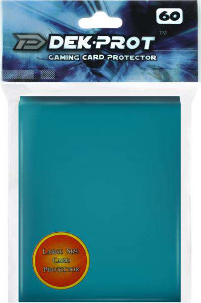 Card Supplies Gaming Card Protectors Teal Green Card Sleeves (60 ct)