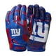 thumbnail image 1 of Guantes de fútbol Wilson Nfl Stretch Fit - Adultos New York Giants, 1 of 1