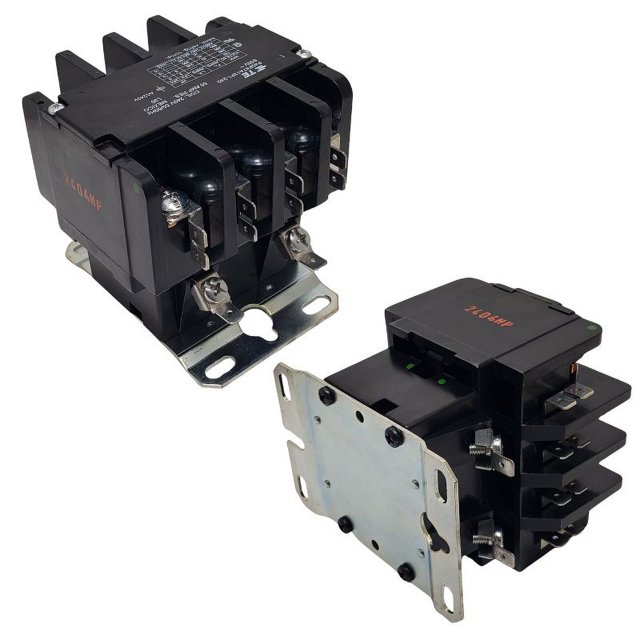 P40P47A13P1-240 - CONTACTOR 240VAC 40A 4PST-NO-DM 9X9X9 CM FLANGE MOUNT