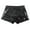 Black, variant on zeranth Mid-rise Elastic Waistband Men Panties U Convex Thin Stretchy Sexy Solid Color Faux Leather Shorts Briefs Daily Wear