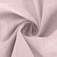 thumbnail image 6 of Women's Beach Cover Up Hooded Linen Shirts Long Sleeve Deep V Neck Solid Color Pocketed Vacation Bikini Coverup Tops Pink M, 6 of 7