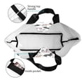 thumbnail image 4 of Fotbe Dachshund Dog Puppy Bolsa Tote Estética de Lona con Estampado para Mujer - Bolsa Reutilizable de Hombro Casual para Vacaciones, Compras, Trabajo y Gimnasio, 4 of 8