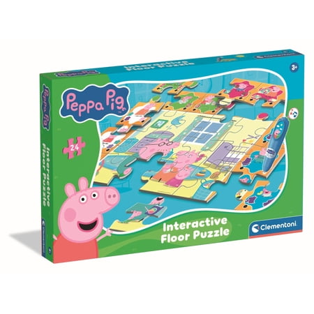 Peppa Pig Interactive Floor Puzzle With Electronic Pen