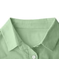 thumbnail image 7 of Mifsaly Linen Long Sleeve Shirt Women Collared Button Down Oversized Shirts Lightweight Casual Summer Beach Office Work Outfits 2026 M, 7 of 7