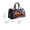Multicolor B, variant on Boho Travel Bag With Adjustable Strap Hand Embroidered Weekend Getaway Duffel