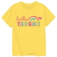 thumbnail image 4 of FUZHIQ Hello Second Grade Tshirt Kids Back to School Shirt for Girls Boys First Day of School Rainbow Graphic Tee Outfit Gifts, 6-7 Years, 4 of 4