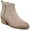 Toasted Taupe Microfiber, variant on Dr. Scholl's Womens Lawless Ankle Western Bootie - Medium & Wide Width