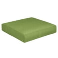 thumbnail image 3 of Sunbrella Sorra Home  Outdoor Knife Edge Deep Seating Cushion 22.5 in W x 22.5 in D x 5 in H - Cilantro, 3 of 5
