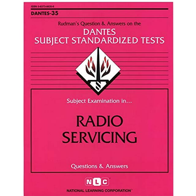 RADIO Service (Tests Standardisés sur DSST Dantes) (Passbooks) (Tests Standardisés sur Dantes)