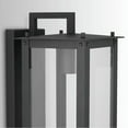 thumbnail image 6 of Capital Lighting 934612BK Hunt 1 Light Outdoor Wall Light, Black, 6 of 10