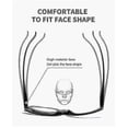 thumbnail image 4 of 2026 Women Magnifying Glasses Makeup Reading Glass Folding Eye, 4 of 5