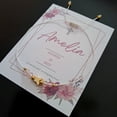 thumbnail image 2 of Pulsera Ajustable Mariposa y Cristal Rosa Recuerdo Con Tarjeta Personalizada Para Bautizo, Primera Comunión, Confirmación, Boda, xv Años,etc.Paquete de 10 Piezas, 2 of 5