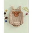thumbnail image 2 of Cenuakty Baby Girls Boys Christmas Romper, Sleeveless Santa Claus/Tree/Elk Bodysuit for Casual Daily, 2 of 8