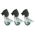 thumbnail image 2 of Domqga 3pcs 22mm Swivel Caster Wheels Set For Photography Light Stand Studio Photo Video Shooting Locking Caster Set With Brake,Light Stand Swivel Casters,Locking Caster Set For Light Stands, 2 of 8