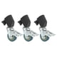 thumbnail image 1 of Reladoras Giratorias de Soporte de Luz, Colchón de Bloqueo de Servicio Pesado Set Universal Multi PropÓsito Universal Con Freno para Fotografía Light Soporte para Trípodes, 1 of 7