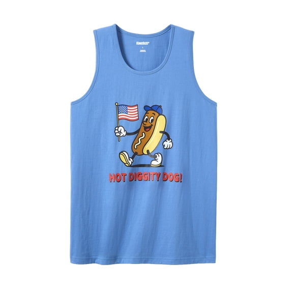 Liberty Blues by KingSize Men's Big & Tall Americana Tank