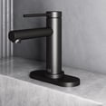 thumbnail image 4 of VIGO 5.5 in. Bathroom Sink Faucet Hole Cover Deck Plate For 1 or 3 Hole in Matte Black, 4 of 9