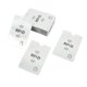 thumbnail image 4 of M Buder 100 Piezas Funda para Tarjetas Aluminio Portátil Anti Escaneo RFID Protector Blanco [cite: 11], 4 of 9