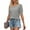 Gray, variant on SwiftWear Women's Puff Sleeve T-Shirt Crew Neck Loose Fit Short Sleeve Top Casual Blouse Summer Basic Tee​ Light Blue
