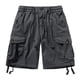 thumbnail image 2 of Puntoco Para Hombre, Novedad De Verano, Pantalones Informales Holgados De Algodón Puro De Talla Grande Para Exteriores Resistentes Al Desgaste, Pantalones Informales Gris Oscuro 36, 2 of 7