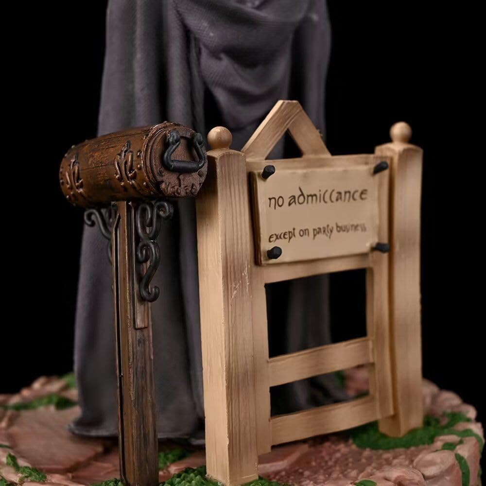 New Gandalf Figure, Staff Standing Gandalf Anime Figures 21cm/8.3inch Handmade PVC Cartoon Manga Game Character Model Decoration Craft Gift