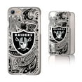 thumbnail image 4 of Las Vegas Raiders iPhone Clear Paisley Design Case, 4 of 5