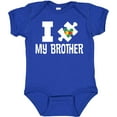 thumbnail image 3 of Inktastic Autism I Love My Brother Awareness Support Boys or Girls Baby Bodysuit, 3 of 5