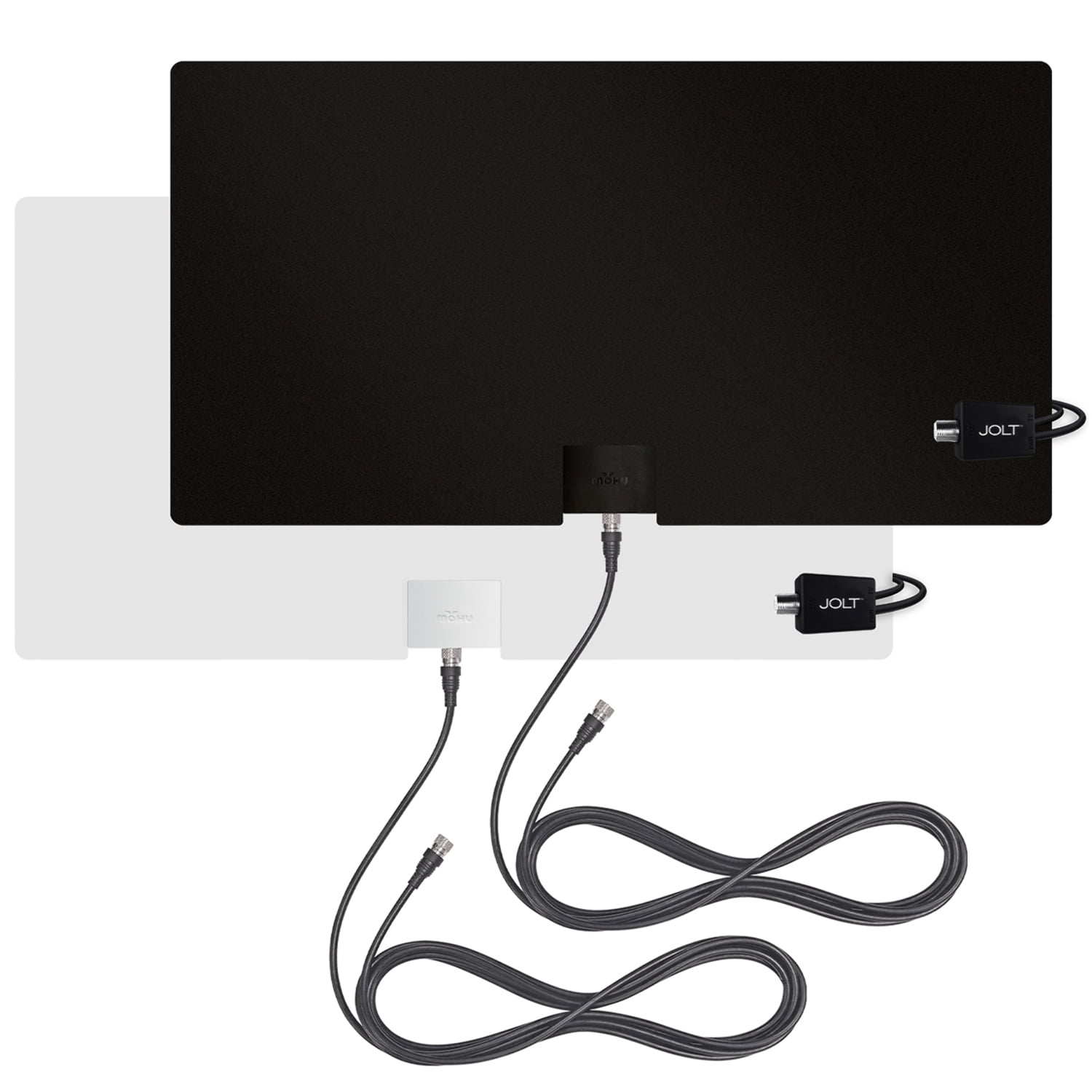 Mohu Leaf® 50 Indoor Amplified HDTV Antenna Cord Cutting 