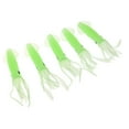 thumbnail image 4 of 6x de Faldas de Calamar con Brillo Suave, Señuelo de Calamar Artificial, Aparejos de Pesca, Herramienta Maravillosa para de 6 piezas, 4 of 6