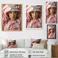 thumbnail image 4 of Designart "Effortless Chic In A Stylish Hat" Fashion Floater Framed Wall Art Prints, 4 of 5