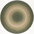 thumbnail image 1 of Rhody Rug TR22R120X120 10 ft. Twin River Round Rug, Green & Multi Color, 1 of 1