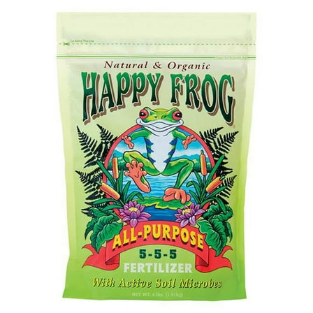 Foxfarm  Happy Frog All Purpose Organic Fertilizer, 4 lbs