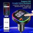 thumbnail image 1 of Transmisor FM Bluetooth para coche, adaptador de Radio para coche, Kit manos libres para coche con Pd3.0, 1 of 2
