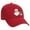 Red, variant on Womens Christmas Hat Santa Claus and GIant Tumbler Dad Hat Baseball Cap-Red