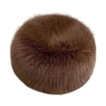 thumbnail image 1 of Sombrero de pescador para mujer, gorro de esquí, elegante y cálido, gorra Panamá, sombrero de pescador para caminar. Marrón, 1 of 9