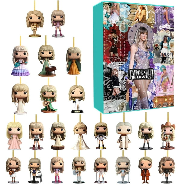 Christmas Advent Calendar 2026, Countdown calendar before Christmas,24 Singers TS collectible surprises Elf Figures,The ideal Christmas gift, suitable for boys, girls, and teenagers