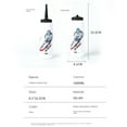 thumbnail image 6 of 1000ML Ice Hockey Water Bottle Portable High Capacity Football Classic Design Sports B, 6 of 10