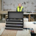 thumbnail image 4 of Costway Portable Tool Chest Box Storage Cabinet Garage Mechanic Organizer 3 Drawers Black, 4 of 10