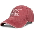 thumbnail image 2 of 70th Birthday Gifts for Men Women Hats 1953 Vintage 70 Year Old Embroidered Baseball Cap, 2 of 6