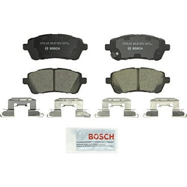 Bosch BC1454 QuietCast Premium Ceramic Disc Brake Pad Set For 2011-2017 Ford Fiesta; Front