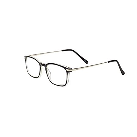 Select-A-Vision Optitek Round Blue Light Computer Readers, Black, 1.25