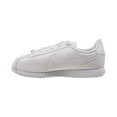 thumbnail image 4 of Big Kid's Nike Cortez Basic SL White/White-White (904764 100) - 3.5, 4 of 6
