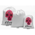thumbnail image 2 of Darling Souvenir White Skull Halloween Custom Party Supplies Gift Pouches Favor&nbsp;Candy Bags&nbsp;15 Pieces, 2 of 5