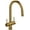 Brushed Gold, variant on Riobel Az801 Azure 1.5 GPM Single Hole Pull Down Kitchen Faucet - Chrome
