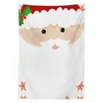 thumbnail image 3 of Ambesonne Christmas Tablecloth Rectangular Table Cover, Cartoon Face Santa, 52"x70", Multicolor, 3 of 4